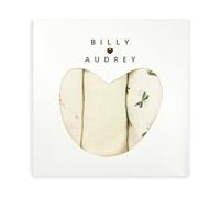 Billy loves Audrey Summer Love Lot de 3 Langes en Mousseline