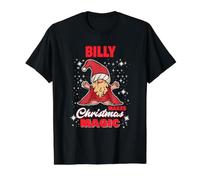 Billy Makes Christmas Magic s'appelle Billy GNOME T-Shirt Graphique avec Valeur, Homme, Noir, XL