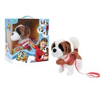 Billy, Mon Chien, Peluche Interactive à Promener, il Marche, s'assoie, aboie, Jouet pour Enfants dès 3 Ans, GIOCHI PREZIOSI, AMB00