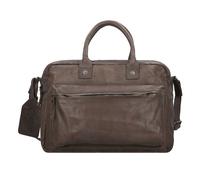 Billy the Kid Nasty Cowboys Franklin Porte-documents en cuir 40 cm Compartiment pour ordinateur portable gris