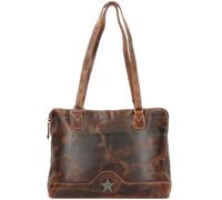Billy the Kid Ranger Sac à bandoulière Cuir véritable 38 cm brun