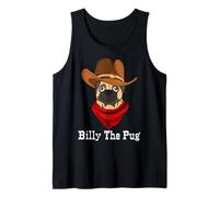 Billy The Pug Jouet pour Chien Débardeur