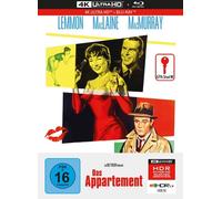 BILLY WILDER - DAS APPARTEMENT - LIMITED MEDIABOOK 2 ULTRA HD BLU-RAY NEUF