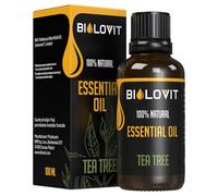 Bilovit Huile essentielle naturelle d’arbre à thé, 100% pure, huile parfumée, relaxation, aromathérapie, 100 ml