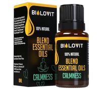 Bilovit Mélange d'huiles naturelles «Peace of mind» Huile essentielle 100% pure, relaxante, aromathérapie, 10 ml