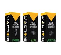 Bilovit Set d'huiles essentielles, pour le rhume - 3 pièces