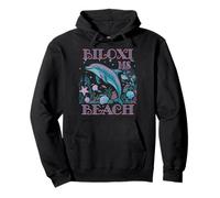 BILOXI BEACH MS DAUPHIN COULEUR PLAGE SOUVENIR Sweat à Capuche
