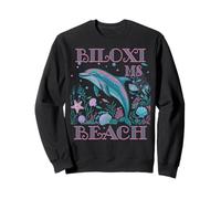 BILOXI BEACH MS DAUPHIN COULEUR PLAGE SOUVENIR Sweatshirt