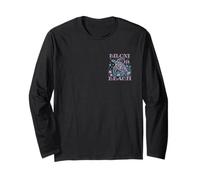 Biloxi Beach MS Turtle Lover Coloré Beach SOUVENIR Manche Longue