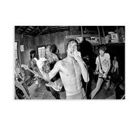 BILQAHT Henry Rollins Poster sur toile rétro pour décoration de chambre à coucher, bureau, chambre, cadeau (50 x 75 cm)