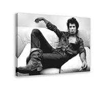 BILQAHT Poster Keith Richards en concert - Art rétro - Décoration pour chambre à coucher, bureau, chambre - Cadeau - 40 x 60 cm