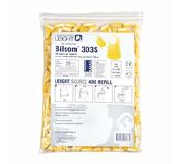 Bilsom 1006187 303S Lot de 200 paires de bouchons d'oreilles jetables 33 dB EN 352-2