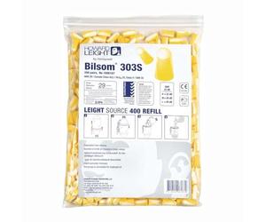 Bilsom 1006187 303S Lot de 200 paires de bouchons d'oreilles jetables 33 dB EN 352-2
