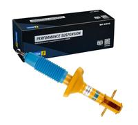 BILSTEIN 2x Amortisseur Jambe de suspension Pression de gaz Essieu avant Compatible avec VW Golf 1 Cabriolet 155 35-239628
