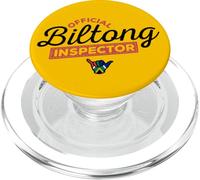 Biltong Inspector Official Works Afrique du Sud Braai Funny PopSockets PopGrip pour MagSafe