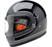 Biltwell Gringo S Tracker, casque intégral L Noir/Gris/Blanc Noir/Gris/Blanc