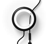 BILY Lampe de lecture à porter autour du cou - 3 Niveaux de Lumière LED - Se branche sur Smartphone, Power Bank, USB-C & Lightning - Mains Libres & Nomade