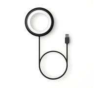 Bily Lampe de Lecture Noire, Nomade et compacte, LED à 3 Niveaux de luminosité, Fonctionne sans Batterie ni Piles, idéale Lecture, Tricot, Voyage