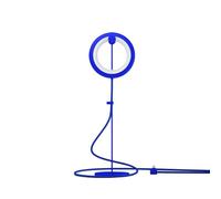 BILY Lampe de Lecture Portable LED avec perchoir, Prise USB, avec 3 Modes d'éclairage, pour PC Portable et Smartphone - Bleu