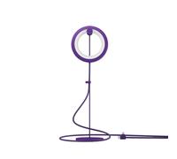 BILY Lampe de lecture sur pied, LED, couleur Violet, Port USB, lampe ultra légère avec 3 intensités d'éclairage