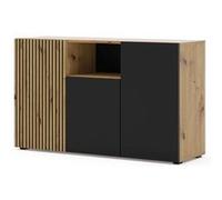 BIM Furniture Buffet auris - Noir Mat - L 135 Cm