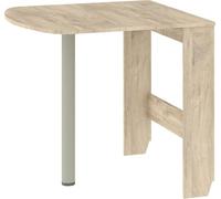 BIM Furniture Homi Mini 6 Table de cuisine extensible ovale pliable pour petits espaces 81 x 80 x 75 cm