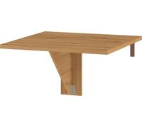 BIM Furniture HOMI MINI 7 Table extensible Table murale pliante 70 x 70 x 75 cm Table de cuisine Table à manger Table de cuisine Table à manger (chêne artisanal)