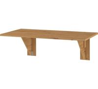 BIM Furniture Homi Mini 9 Table pliante murale pliable 51,2 x 70,6 x 75,5 cm Table à manger pliable pour petite cuisine ou salle à manger Chêne artisanal