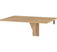 BIM Furniture Table murale pliante 100 x 70 x 75 cm Peu encombrante Idéale pour salle à manger, cuisine, table à manger pliable Homi Mini 8 (chêne crème)
