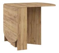 BIM Furniture Table pliante extensible, table de salle à manger, table de cuisine pliante avec espace de rangement et tiroir, peu encombrante pour les petits espaces, 150 x 80 x 75 cm, Homi mini 2