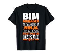 BIM Manager drôle cadeaux ninja humor T-Shirt