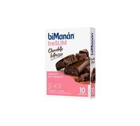 biManán Barritas Chocolat Intenso 10Ud