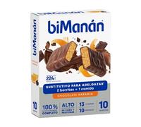 biManán™ Sustitutive sabor sabor chocolate y naranja 8 barritas
