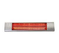 Bimar Chauffage Halogène 2000W pour l'Extérieur HR305, Radiateur Electrique Mural avec Kit Inclus, Réglable de 0 à 90 Degrés, Allumage par Cordon (Inclus), Chauffage Instantané et Circonscrit
