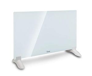 Bimar HC508 Convecteur mural ou sol, chauffage convection naturel, corps métallique et panneau avant en verre, cuisinière électrique murale, protection IP24 (éclaboussures d'eau)