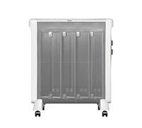 Bimar HC511 Convecteur Mica à faible consommation, cuisinière électrique avec 2 puissances de chauffage, thermostat réglable, silencieux et transportable