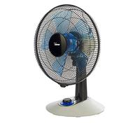 Ventilateur de table Polo - Noir, blanc - 37,5 x 49,5 x 30 cm