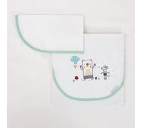 Bimbi Chic Parure de lit modèle Tript.Sab.100% Alg.Car 002 Friends 605 16 B/Vert