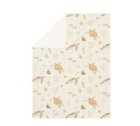 Bimbi Pirulos Couette amovible en coton brodé pour berceau, poussette et Next to Me - Océan