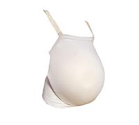 BIMEI Faux ventre de grossesse, remplissage de ventre adulte, accessoires de sac d'acteur (sans ventre en silicone) (XL, beige)