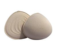 BIMEI Une paire de mousse de latex pour mastectomie prothèse mammaire légère, Triangle, L