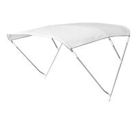 Bimini 3 arceaux Taud Bateau Cape Horn (Blanc, 175 x 110 x 180 cm)