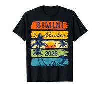 Bimini, Bahamas, Vacances d'été 2026, Groupe Correspondant à la Plage T-Shirt