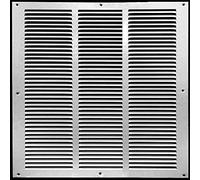bimiti Grille d'aération murale en alliage d'aluminium pour mur latéral et plafond 600 x 600 mm