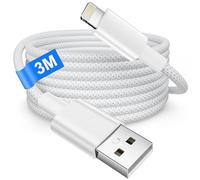 Bimker Cable iPhone 3M [MFi Certificado], Cablo iphone Carga Rapida Cable Cargador para iPhone 14/13/12/11/XR/XS/X/8/7/6/5/SE, iPad, AirPods, phone cable USB A Lightning phone Charger cable