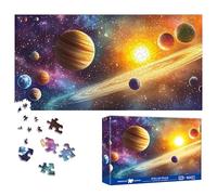 Bimkole Planète Puzzle 1000 Pieces, Univers Puzzle 1000 Pièces Adultes - Un Familial Divertissant Et Stimulant, Une Excellente Idée Cadeau, Dimensions finales 80 x 41 cm