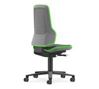 Bimos Bimos Chaise de bureau pivotante Neon avec roulettes Skintec Flexband vert 450-620 mm technologie synchronisée Quantité:1