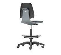 Bimos bimos Chaise de travail Labsit 4, cuir K anthracite H d'assise 560-810 mm Quantité:1