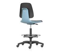Bimos bimos Chaise de travail Labsit 4, PU bleu Hauteur d’assise 560-810 mm Quantité:1