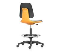 Bimos bimos Chaise de travail Labsit 4, PU orange Hauteur d'assise 560-810 mm Quantité:1